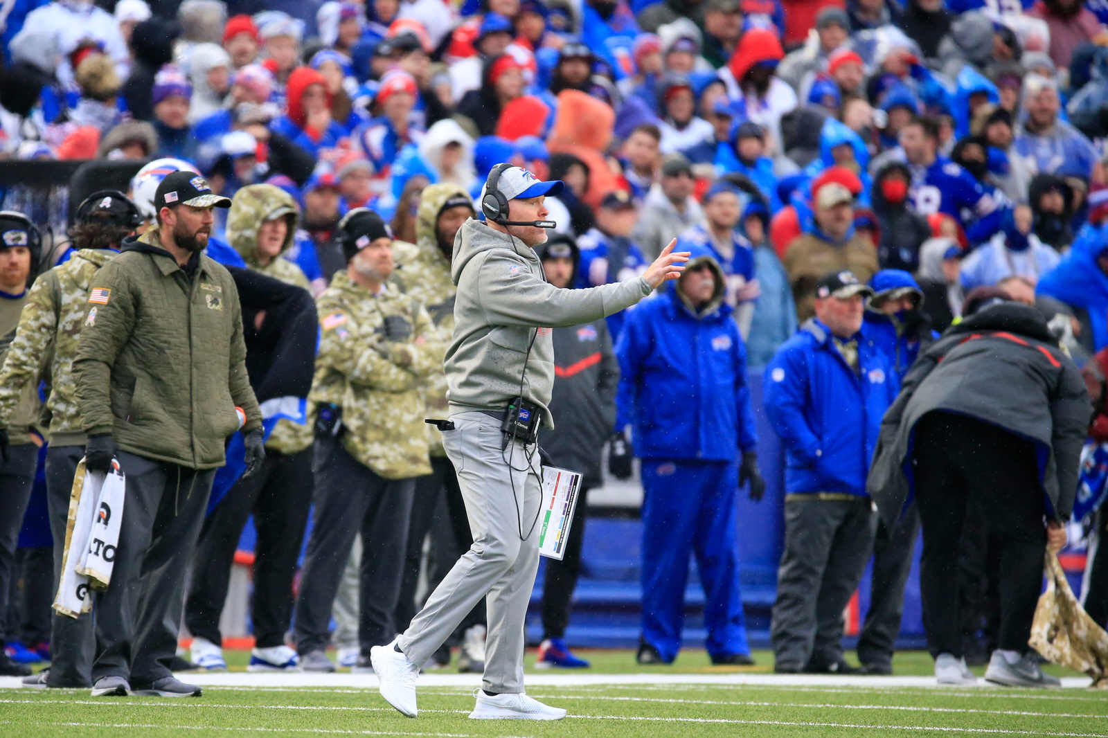 Coach calls it